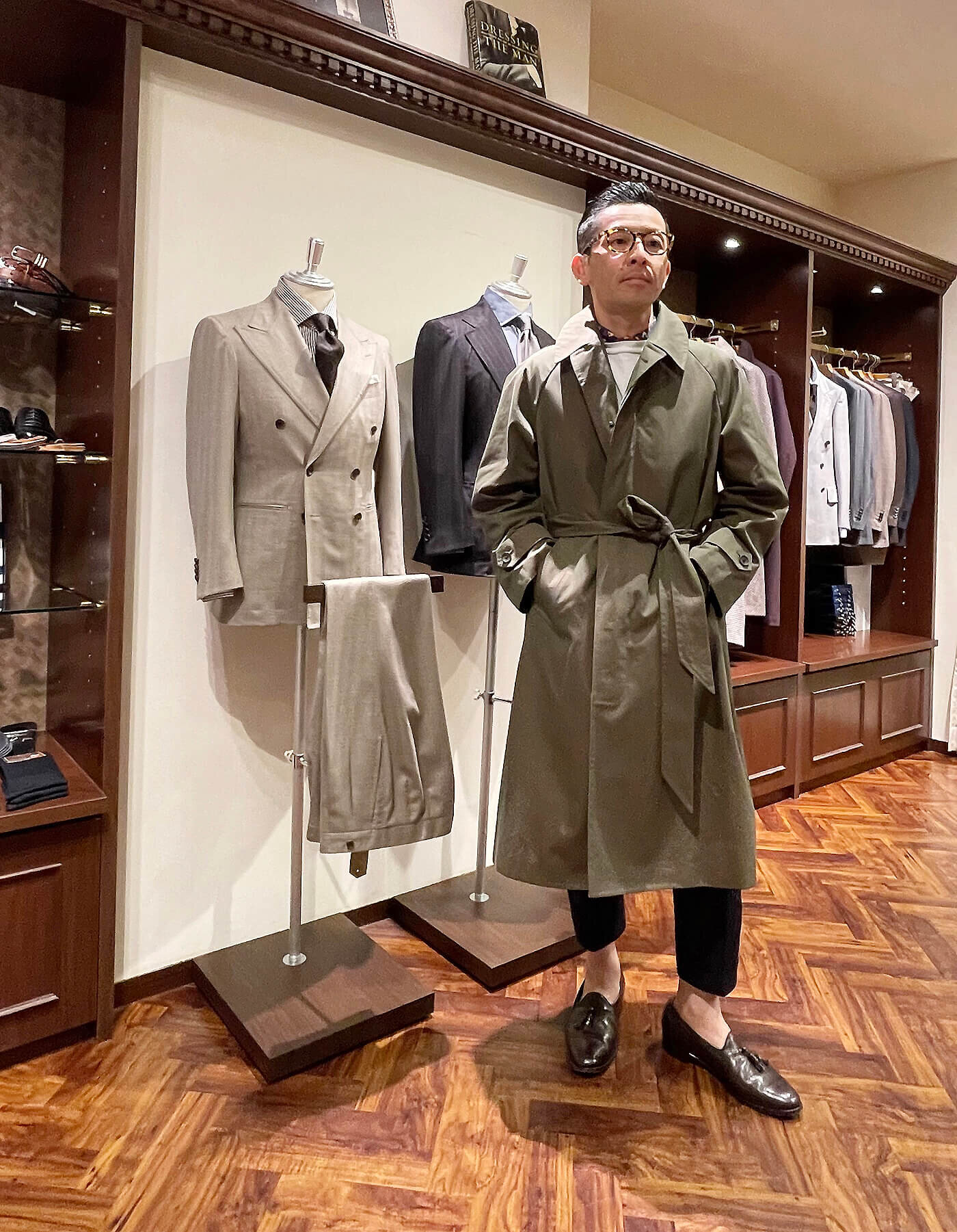 Burberry 一枚袖 コート-