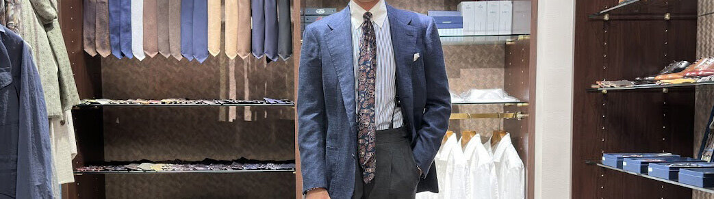 ビスポークジャケット　着心地と構造へのこだわり