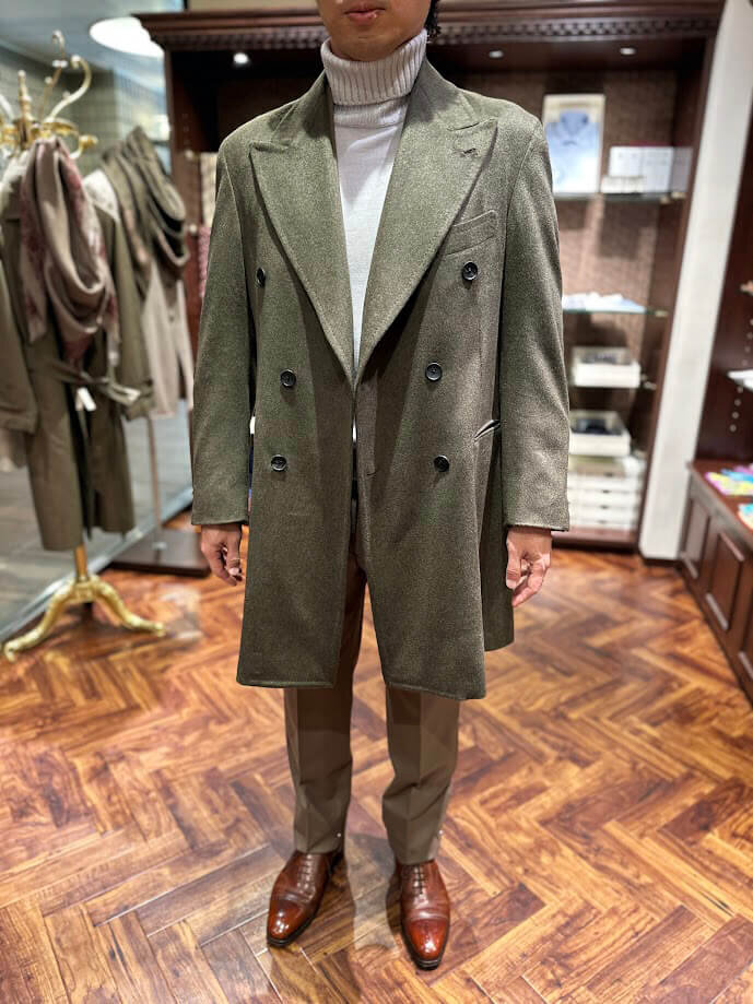 高品質で高コスパなコロンボのピュアカシミアはコートや