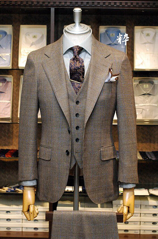 Bespoke Suit(オーダースーツ)Bespoke Suit(オーダースーツ) Caccioppoli(カチョッポリ)　Dapper Dandyの画像ID1540