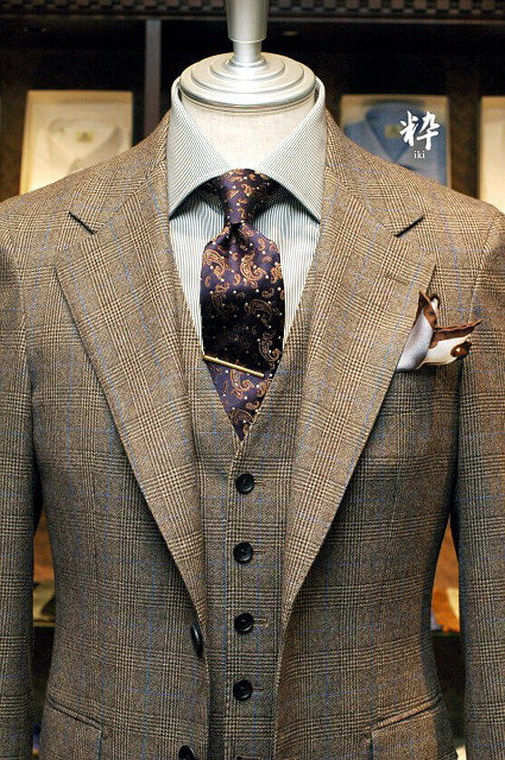 Bespoke Suit(オーダースーツ)Bespoke Suit(オーダースーツ) Caccioppoli(カチョッポリ)　Dapper Dandyの画像ID1541