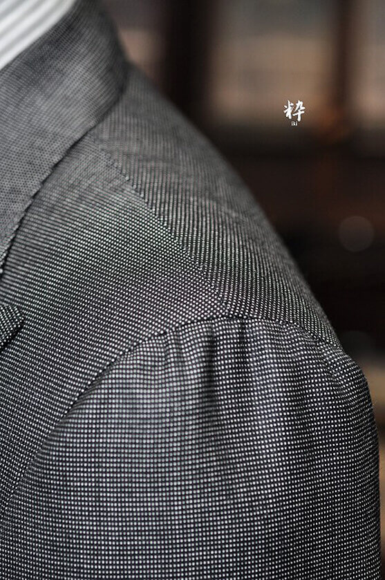 Bespoke Suit(オーダースーツ)  バーズアイ ダブル6ボタン DRAPERS(ドラッパーズ) FIVESTARS(ファイブスター)の画像ID814