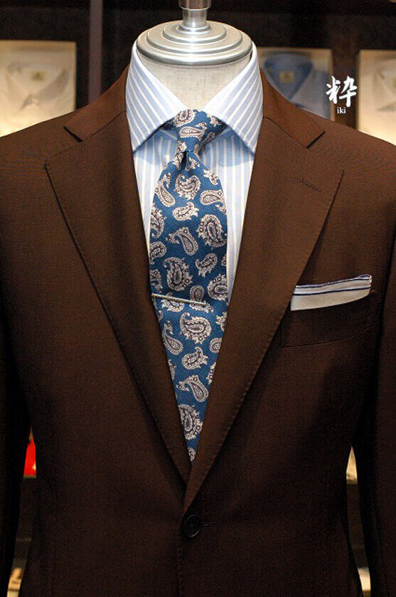 Bespoke Suit(オーダースーツ) ブラウンモヘア DRAPERS(ドラッパーズ) の画像ID1349
