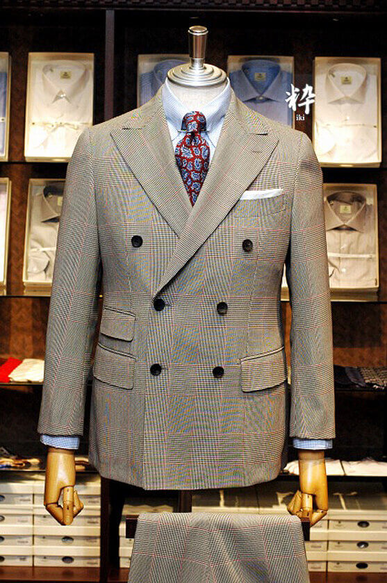 Bespoke Suit(オーダースーツ) グレンチェック  DRAPERS(ドラッパーズ) の画像ID1241