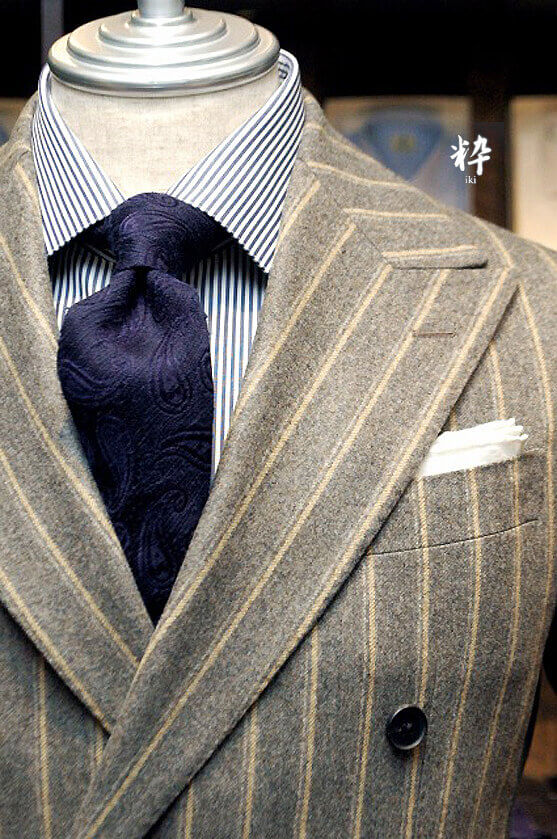 Bespoke Suit(オーダースーツ) フランネル ダブル HARDY MINNIS(ハーディーミニス)の画像ID984