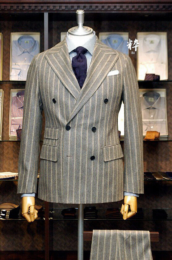 Bespoke Suit(オーダースーツ) フランネル ダブル HARDY MINNIS(ハーディーミニス)の画像ID983