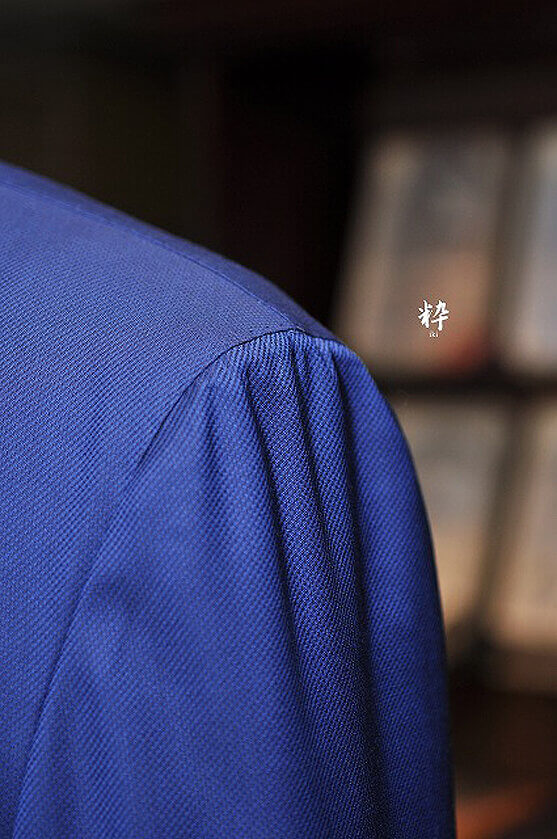 Bespoke Suit(オーダースーツ) ネイビーブルー スリーピース Caccioppoli(カチョッポリ) の画像ID935